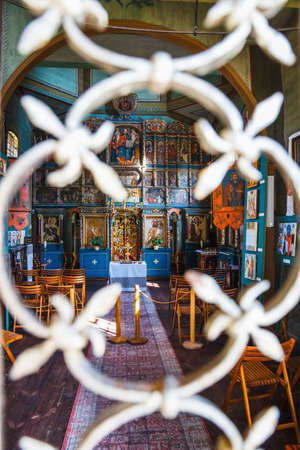 Lublin, Poland, September 01, 2018: An old Orthodox church in open air museum in Lublin, Polandのeditorial素材