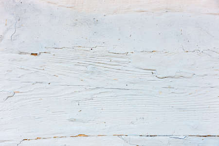Wall of the house built of bleached beams as backgroundの写真素材