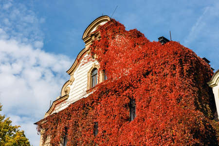 Moszna Castle, historic palace located in a village of Moszna, Upper Silesia, Polandのeditorial素材