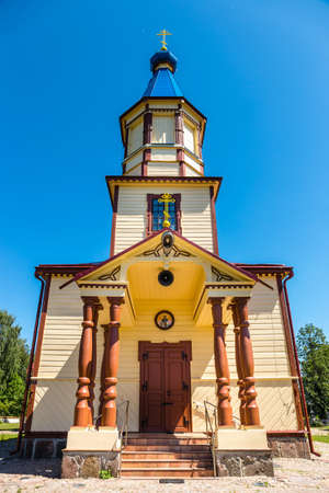 Orthodox church of St. James the Apostle in Losinka. Polandの写真素材