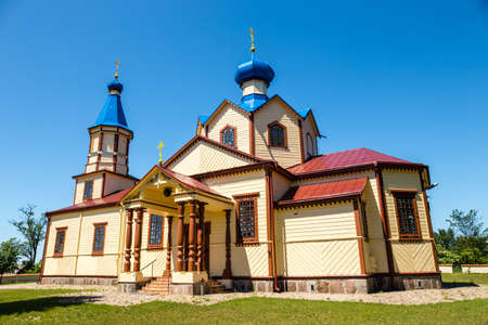 Orthodox church of St. James the Apostle in Losinka. Polandの写真素材