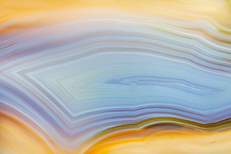 Abstract background - orange and blue agate slice mineralの写真素材
