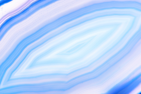 Abstract background - blue agate slice mineralの写真素材