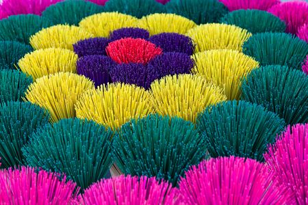 Incense stick factoryの写真素材