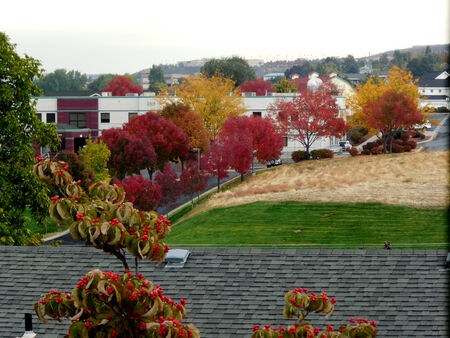 LEWISTON / IDAHO STATE/ USA- Rainy day in valley          07 OCTOBER 2014のeditorial素材