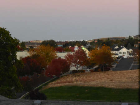 LEWISTON / IDAHO STATE/ USA- Rainy day in valley          07 OCTOBER 2014のeditorial素材