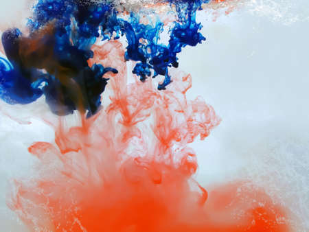 Splash watercolors for paints, backgrounds and drawingsの写真素材