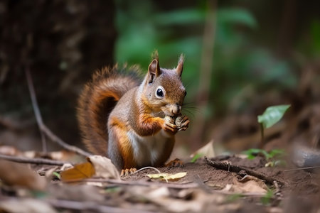 - wild squirrel 1, genitive aiの素材