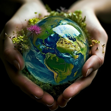 - green planet earth,   generative aiの素材