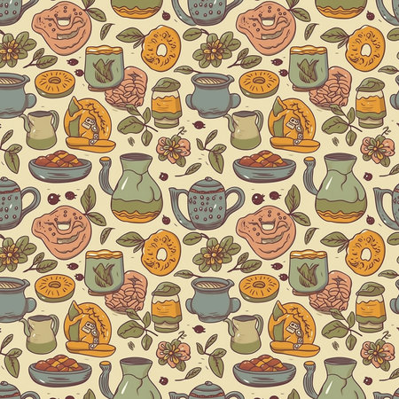 - patterns, ornament for use in housework, generative aiの素材
