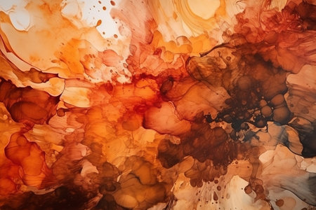 - Abstract watercolor background.Ink in water 1, wall dekoration. generative aiの素材