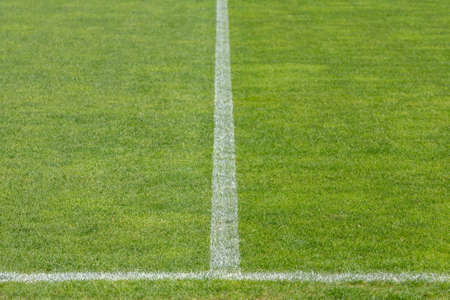 Lines on a football pitch
