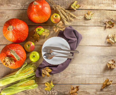 Happy Thanksgiving day background. Thanksgiving background. Thanksgiving card.の写真素材