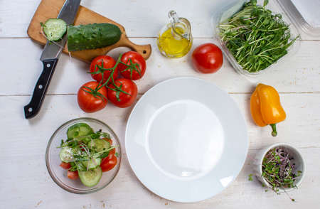 Fresh vegetables. Home-grown vegetables. Fresh organic vegetables. Colorful vegetable. Healthy vegetable. A variety of vegetables.の写真素材