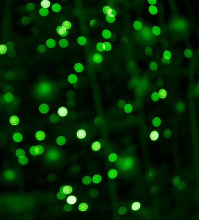 Bokhe. Abstract blur with green color bokeh. Saint Patrick. Patrickの写真素材