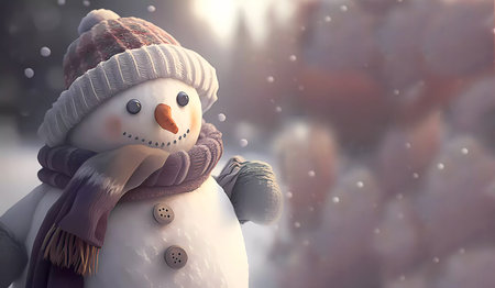 Holiday Christmas background for banners. generative aiの素材