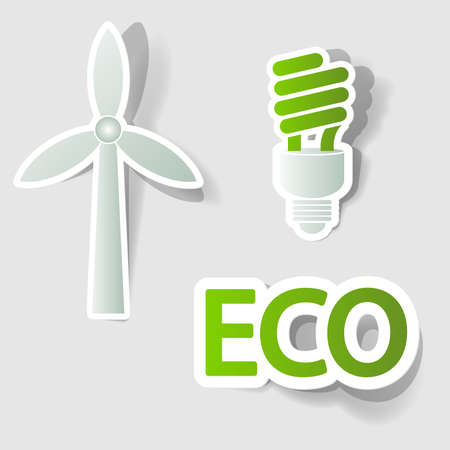 a set of elements design for advertising environmentのイラスト素材