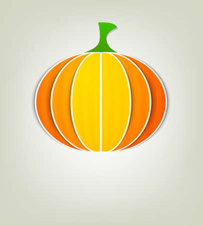 Pumpkin of paperのイラスト素材