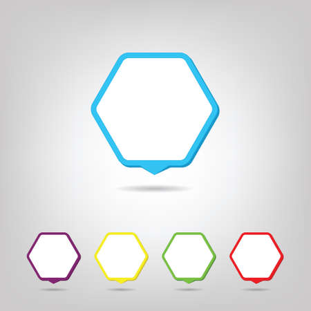 set of vector pointersのイラスト素材