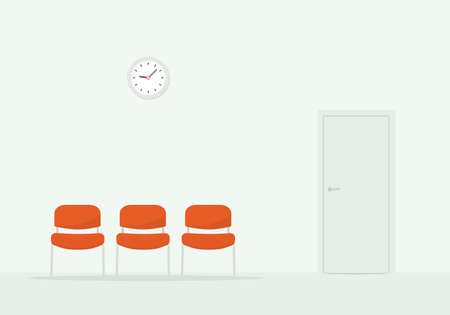 waiting room. vector imageのイラスト素材