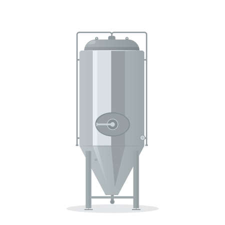 cartoon brewery tankのイラスト素材