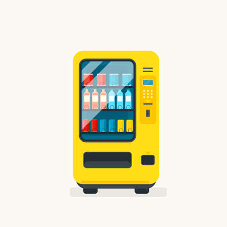 soda vending machineのイラスト素材