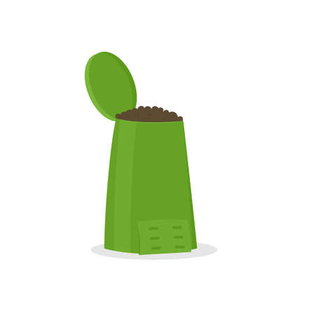 compost bin iconのイラスト素材