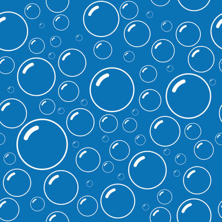 soap suds patternのイラスト素材