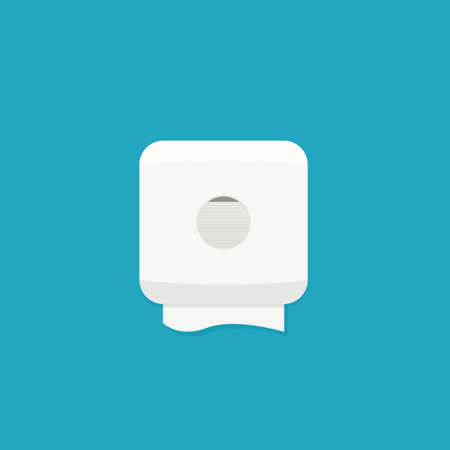 paper towel dispenser on wallのイラスト素材