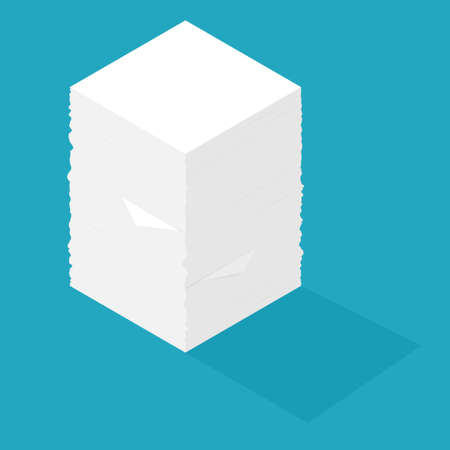 Mountain paperwork iconのイラスト素材