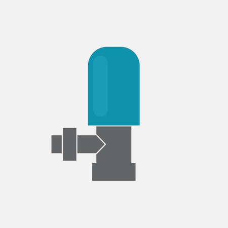 thermostat radiator valve iconのイラスト素材