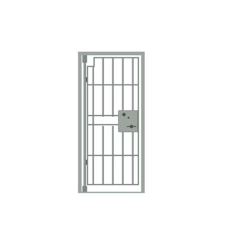 vector prison doorのイラスト素材