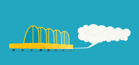 car air pollutionのイラスト素材