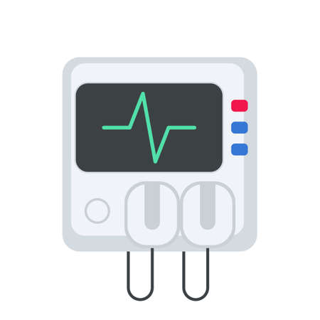 Defibrillator machine icon.のイラスト素材