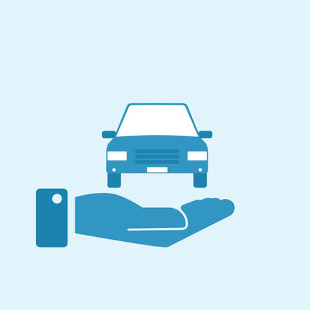 Car loan icon.のイラスト素材