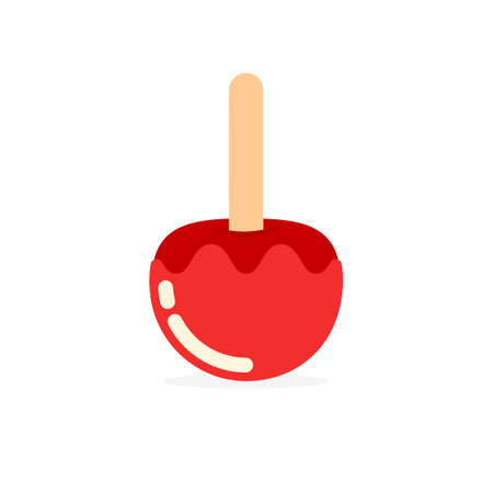 Candy apple icon.のイラスト素材