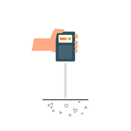 Soil tester icon.のイラスト素材