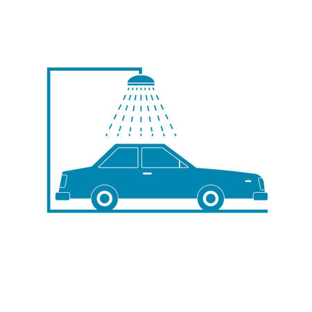 Car wash iconのイラスト素材