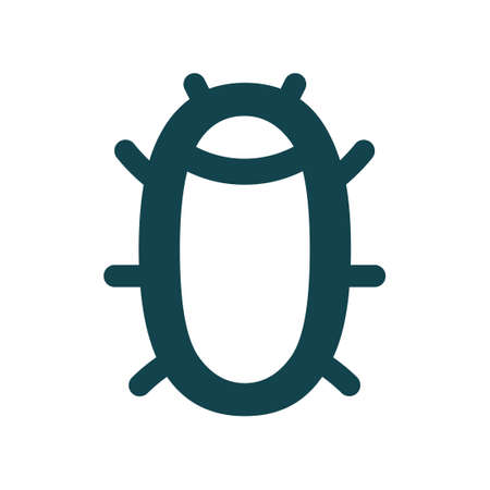 Computer bug iconのイラスト素材