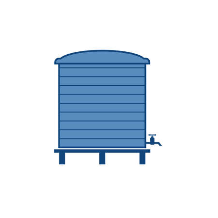 Water tank iconのイラスト素材