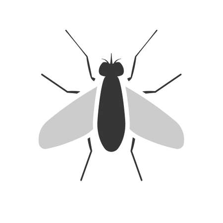 Fly simple iconのイラスト素材