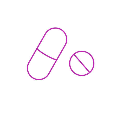 Amphetamines . Drug test clipart image isolated on white backgroundのイラスト素材