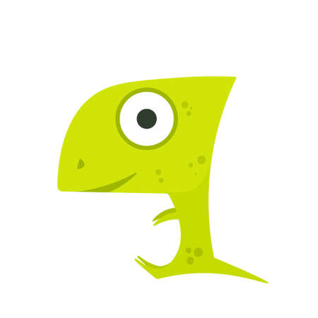 T-rex baby icon. Clipart image isolated on white backgroundのイラスト素材