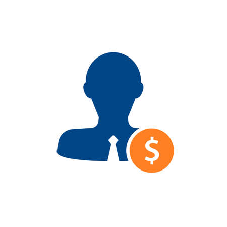 Labor cost concept icon. Clipart image isolated on white backgroundのイラスト素材