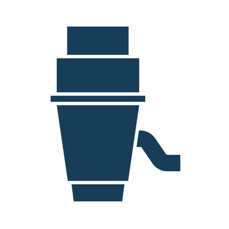 Garbage Disposal icon. Plumbing clipart isolated on white backgroundのイラスト素材