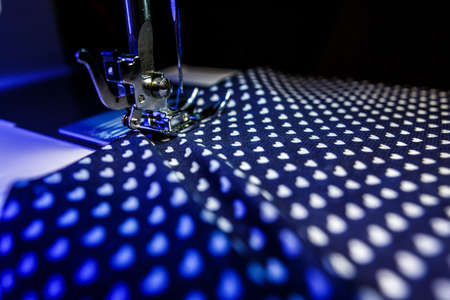 the theme of needlework sewing, dressmaking, sewing machineの写真素材