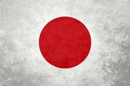 Japan flag, Japan flag illustration, Japan flag picture, Japan flag imageの写真素材