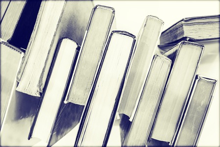 books black and whiteの写真素材