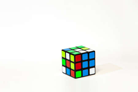 Rubik's cube toyのeditorial素材