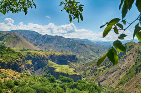 Breathtaking armenian mountain landscape